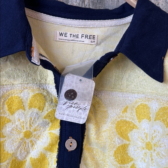 FREE PEOPLE Always Sunny Tee Size Small - Picture 10 of 15